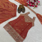 Sequin Embroidered Sharara Set