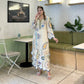Ivory Boho Mirror Kaftan