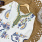 Ivory Boho Mirror Kaftan