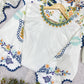 Ivory Boho Mirror Kaftan