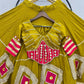 Mustard Mirror Diamond Lehenga