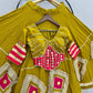 Mustard Mirror Diamond Lehenga