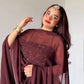 Merlot Vine Sequin Suit Set