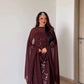 Merlot Vine Sequin Suit Set