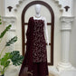 Merlot Vine Sequin Suit Set