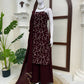 Merlot Vine Sequin Suit Set