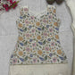 Ivory Floral Embroidered Sharara