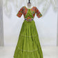 Olive Kodi Choli Lehenga Set