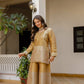 Premium Banarasi Viscose Embroidered Kurta Palazzo Set for Festive and Wedding Wear