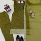 Elegant Fendy Silk Embroidered Kurta Set for Festive and Wedding Wear