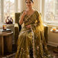 Sequence Embroidered Chiffon Saree with Blouse