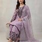 Mal Cotton Embroidery Suit Set, 4 Colours