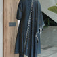 Two-Tone Silk Embroidered Anarkali Suit