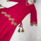 Faux Georgette Gotta Patti Kurti Palazzo Set for Festive and Wedding Wear