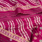 Lehariya Patola Print Saree