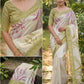 Kantha Mirror Leaf Saree