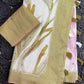 Kantha Mirror Leaf Saree