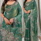 Sequin Bead Floral Saree