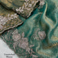 Sequin Bead Floral Saree