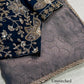 Beadwork Applique Jacquard Saree