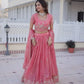 Fendi Silk Heavy Embroidered Lehenga Set for Wedding and Festive Wear