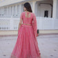 Fendi Silk Heavy Embroidered Lehenga Set for Wedding and Festive Wear