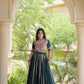 Gamthi Mirror Work Lehenga