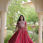 Gamthi Mirror Work Lehenga