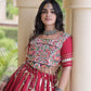 Gamthi Mirror Work Lehenga
