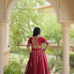 Gamthi Mirror Work Lehenga