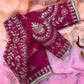 Shaded Zari Silk Sequin Saree