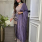 Silk Sequin Embroidered Palazzo Suit