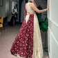 Ivory Mirror Work Lehenga Set