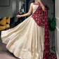 Ivory Mirror Work Lehenga Set