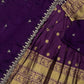 Kanjivaram Maggam Work South Style Half Lehenga Half Saree