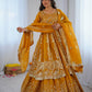 Silk Sequin Jacket Style Lehenga Set