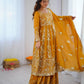 Silk Sequin Jacket Style Lehenga Set