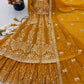 Silk Sequin Jacket Style Lehenga Set
