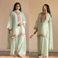 Ivory Embroidered Farshi Suit