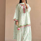 Ivory Embroidered Farshi Suit