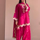 Ivory Embroidered Farshi Suit