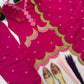 Ivory Embroidered Farshi Suit
