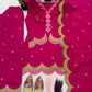 Ivory Embroidered Farshi Suit