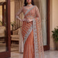 Pearl Sequin Net Saree