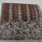 Pearl Sequin Net Saree
