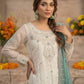 Ivory Pearl Embroidered Palazzo Set