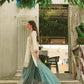 Ivory Pearl Embroidered Palazzo Set
