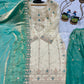 Ivory Pearl Embroidered Palazzo Set
