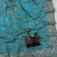 Vichitra Silk Embroidered Saree with Blouse