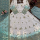 Ivory Grace Star Georgette Anarkali Suit Set for Festive and Formal Wear